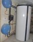 Chauffage solaire partie cave avec ballon 1000 l.